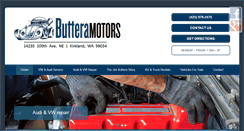 Desktop Screenshot of butteramotors.com